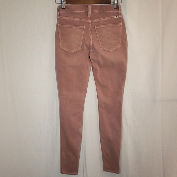 Lucky Brand Brooke Skinny Jeans Dusty Rose sz00/24 - Picture 5 of 12